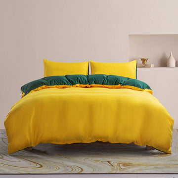 Duvet Cover Set Soft Brushed Microfiber Bedding Set